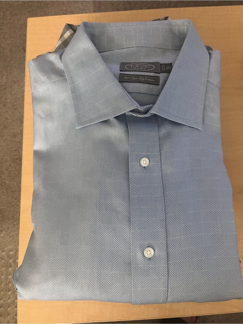 Lightly used Talbots men’s dress shirt